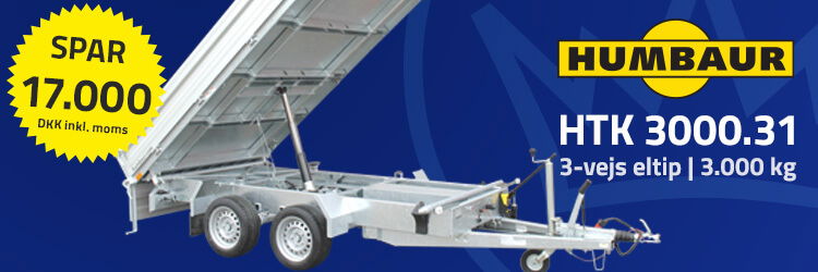 Debon Cargoline | Lukket trailer med svingbar rampe